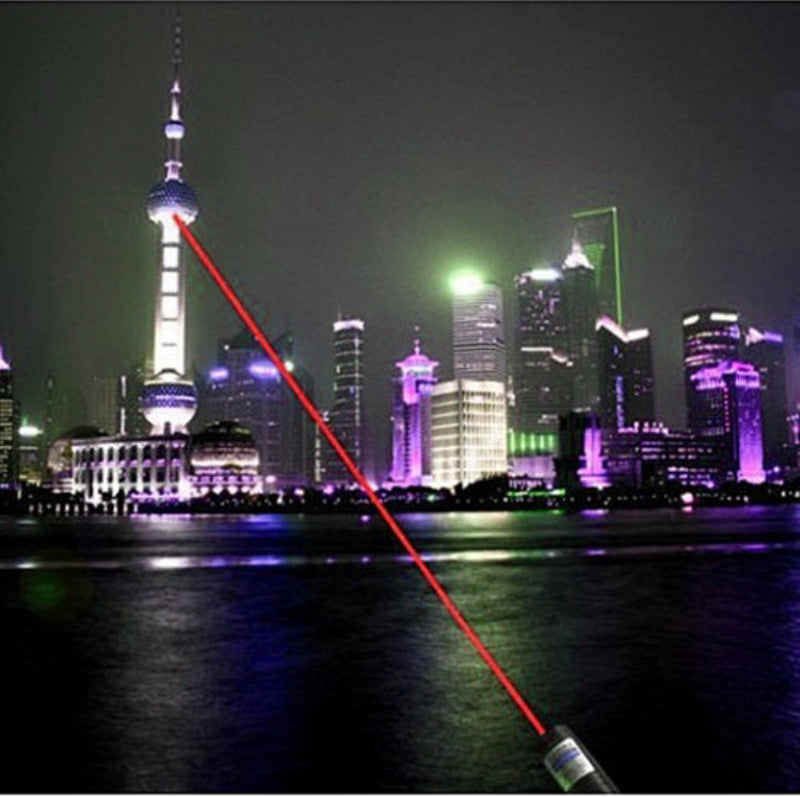 2 en 1: Laser luz roja o verde o ambas a la vez con 1 punto o efectos multipuntos DT21