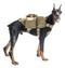 Chaleco Táctico Para Perro Entrenamiento Militar C/ 3 Bolsas Desmontables GJP GJ957