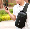 Mochila antirrobo pechera con cable USB, impermeable GJP VE645