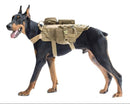 Chaleco Táctico Para Perro Entrenamiento Militar C/ 3 Bolsas Desmontables GJP GJ957