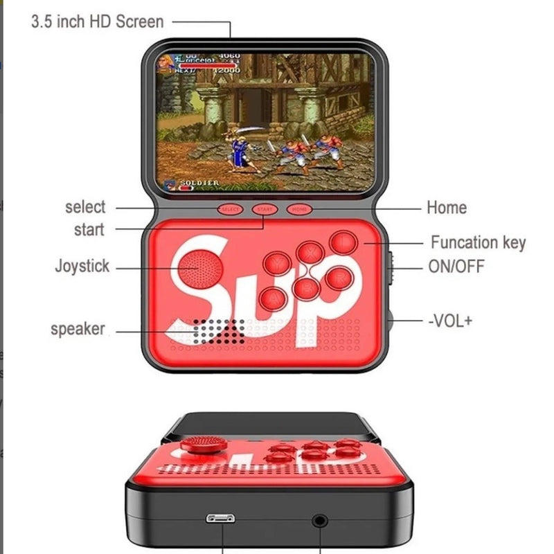Consola De Videojuegos Portatil 900 Juegos Retro Mini Tv Nes VER VIDEO!! M3
