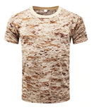 Playera ALGODÓN Tipo Militar Tactica Transpirable Fitness GJ-DX