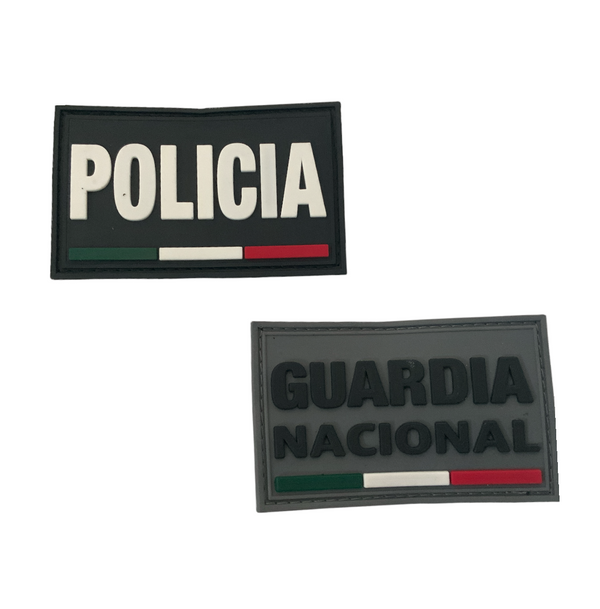 Parche Plástico Velcro Bandera Táctico Gotcha Insignia GJP Qz00
